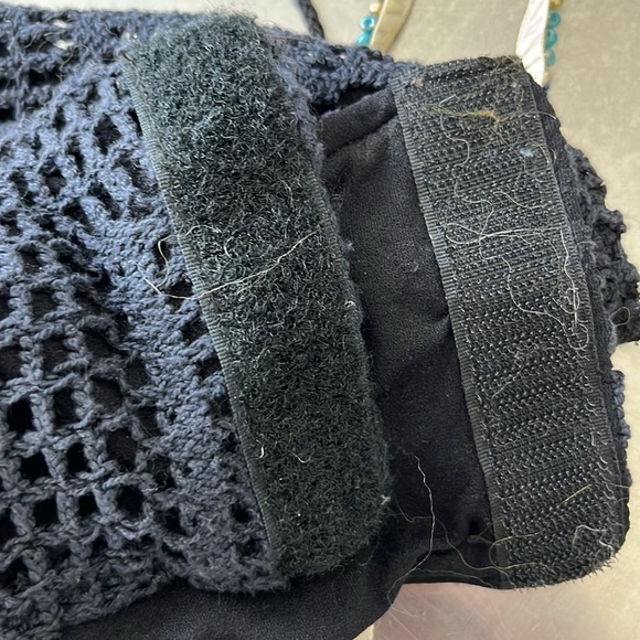 Martine and J Paris Crochet Knit Cropped Top Bralette - Picture 8 of 9